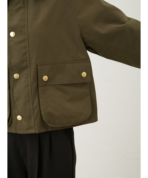 Barbour ミラオーウェン　カーキ　ジャケット Mila Owen（ミラオーウェン）の「【別注】<Barbour>ショートジャケット