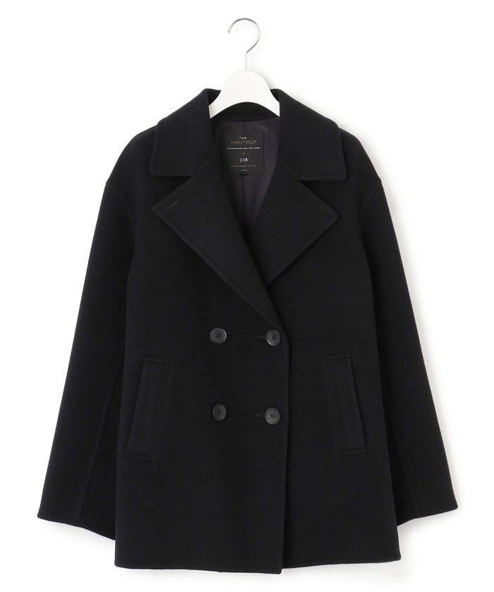 滝沢眞規子さん着用】MANTECOPureリバー Pコート(507416332)｜阪急