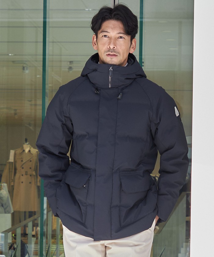 青森ダウン＞PERTEX (R) SHIELDAIR（ミドル）(506859447)｜HANKYU