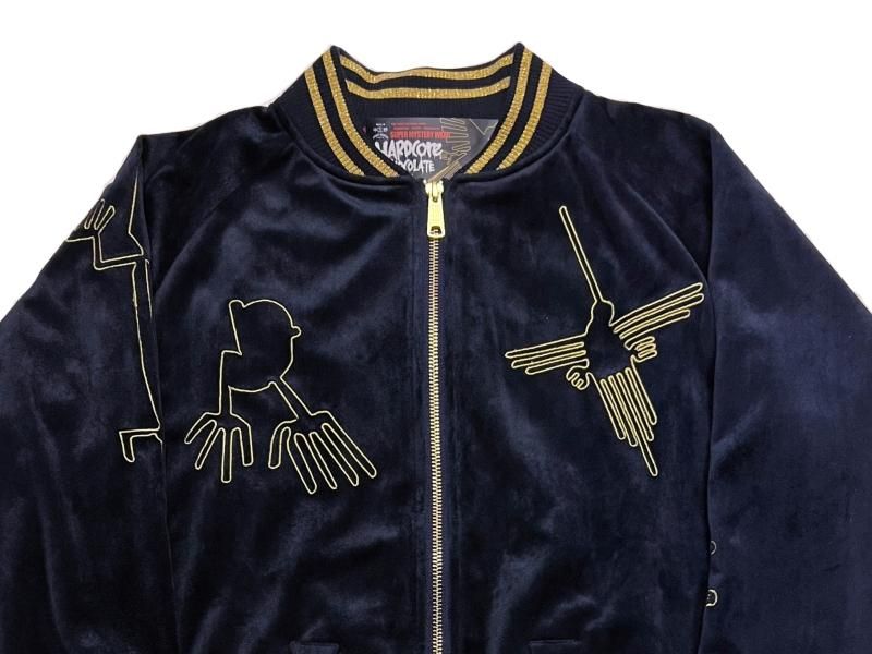 ナスカジャン2022別珍（イカネイビー）[廃盤] - ホラーにプロレス