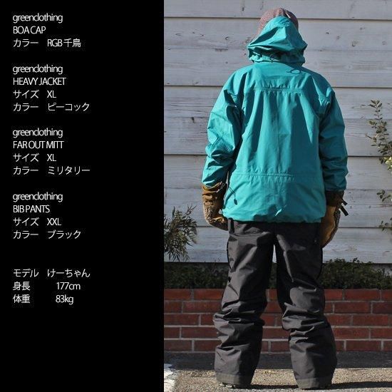 GREENCLOTHING グリーンクロージング】HEAVY JACKET (ブラック)(ヘビー