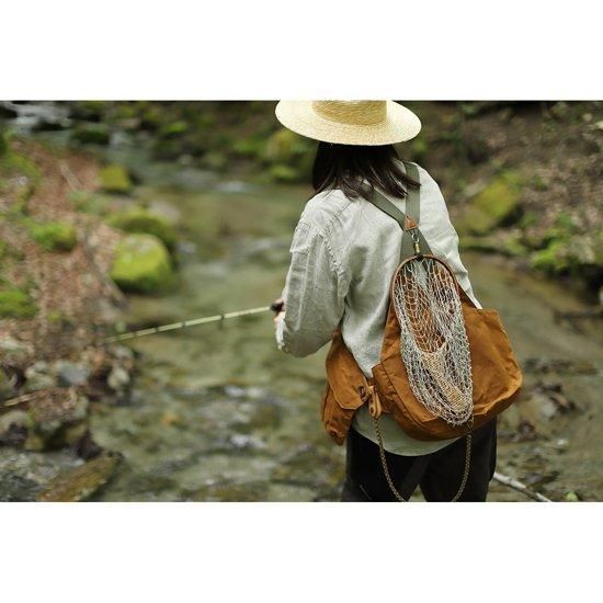 Afterglow アフターグロー】BOL WAXED CANVAS VEST (キャメル)(防水