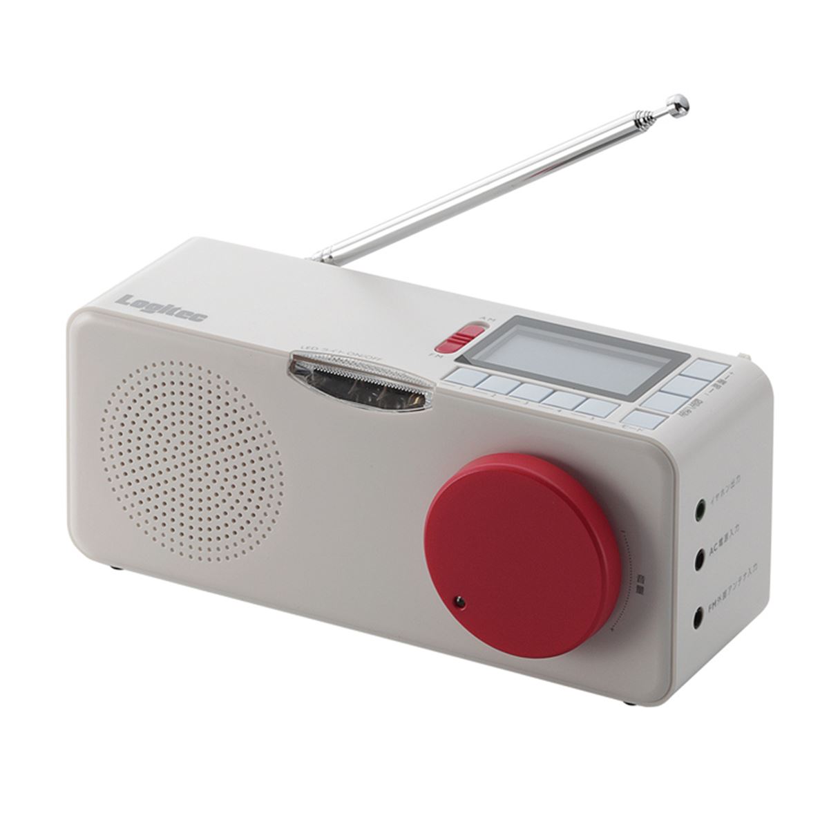 ロジテック、LEDライト搭載の地震警報機能付きラジオ - 価格.com