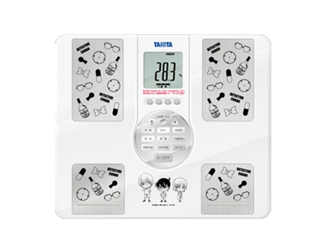 タニタ、「名探偵コナン」オリジナルボイス付きの体組成計「BC-202-DC