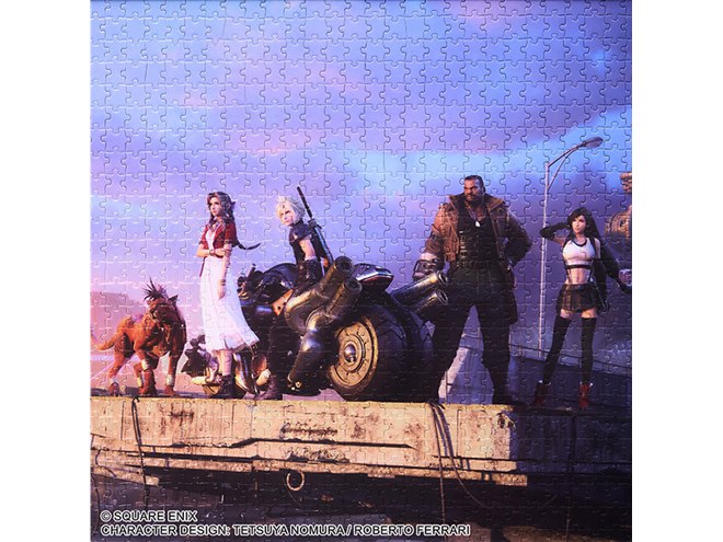 ファイナルファンタジーVII」シリーズが1000ピースジグソーパズルと