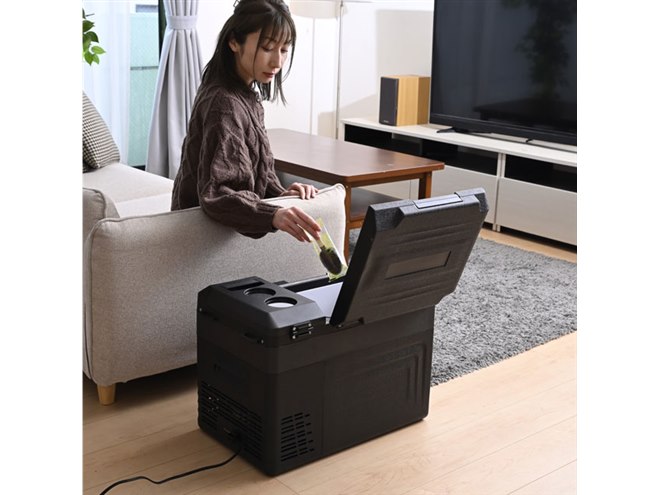 山善、クーラーボックス型の「AC/DC 2WAY 冷凍冷蔵庫」2機種 - 価格.com