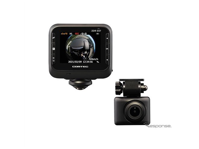 360°＋リアカメラで全方位を記録、高性能ドラレコ「ZDR037」近日発売