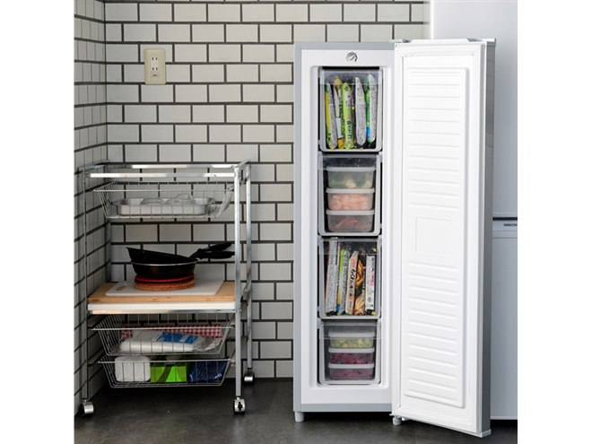 山善、幅33.5cmのスリムな冷凍庫「SUシリーズ」3機種 - 価格.com