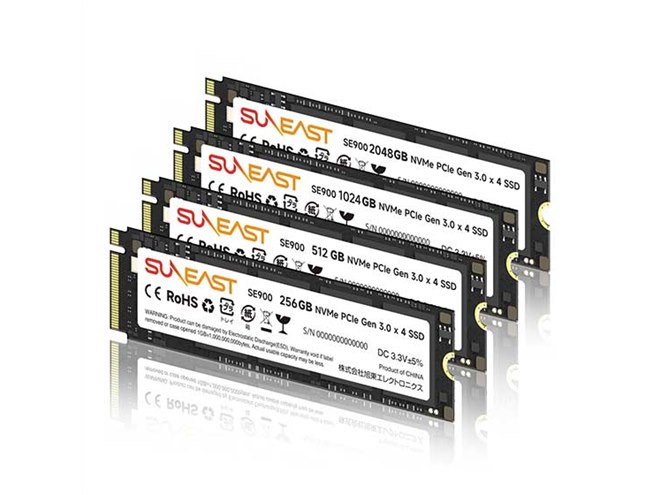 SUNEAST、最大2TBを用意したNVMe SSD「SE900」シリーズ - 価格.com