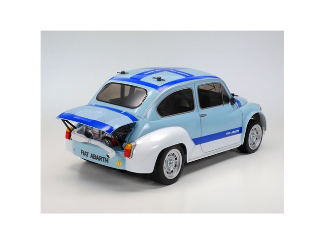 タミヤ、MB-01シャーシ採用「フィアット アバルト 1000TCR ベルリーナ