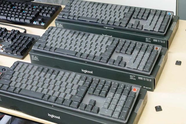 ロジクール MX MECHANICAL Tactile Quiet KX850FT 茶軸 [グラファイト