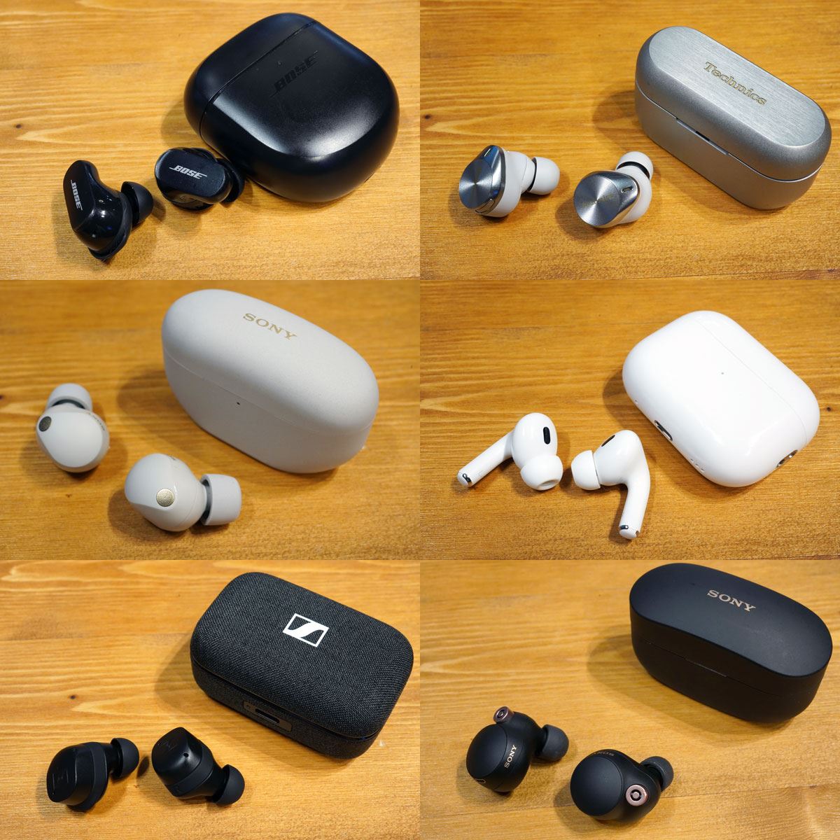 ソニー「WF-1000XM5」参戦！ ノイキャンTWS全6機種のノイキャン性能を