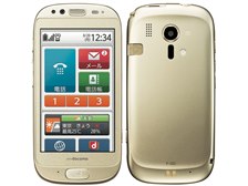 FCNT らくらくスマートフォン F-12D docomo [ゴールド] 価格比較