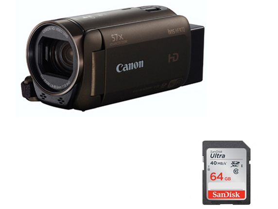 CANON iVIS HF R72 + SDカード64GB 価格.com限定セット [ホワイト