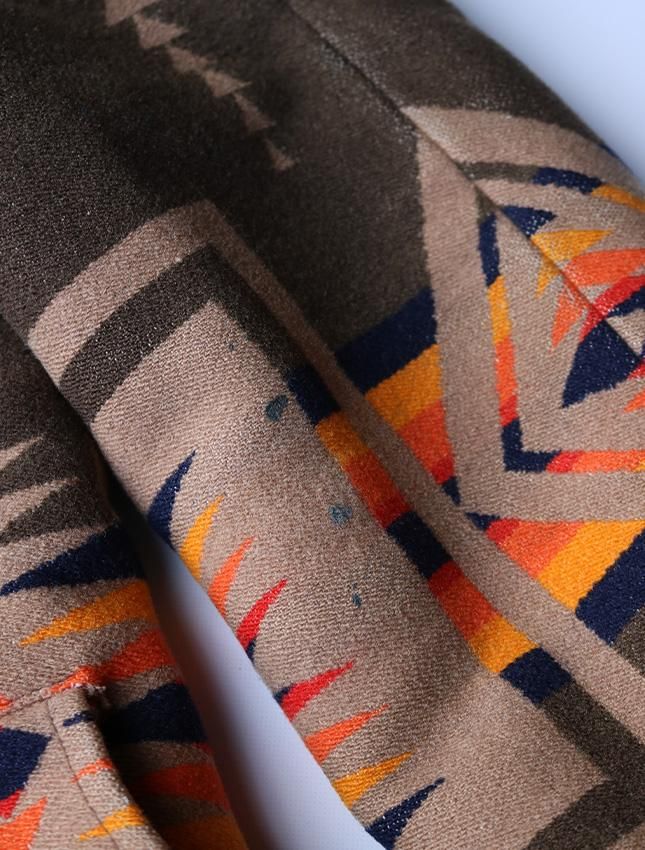 70s PENDLETON CHIEF JOSEPH PATTERN WOOL COAT SIZE 42 | 70年代の