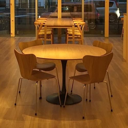 エーロ・サーリネン/ペデスタルチューリップダイニングテーブル【MDF天