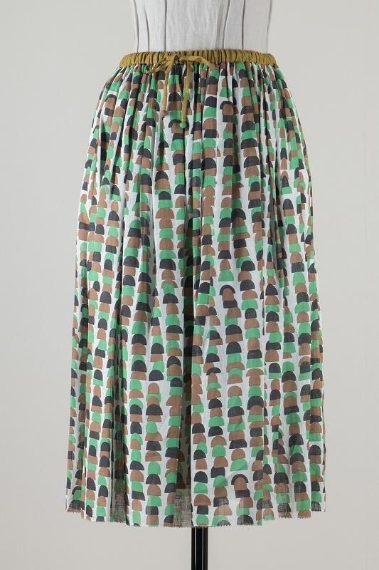 mina perhonen rocher ギャザースカート - ミナペルホネン正規取扱店