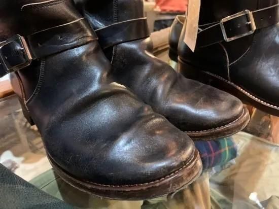 JELADO the BOOTED ENGINEER BOOT BLACK(茶芯）ジェラード ザ