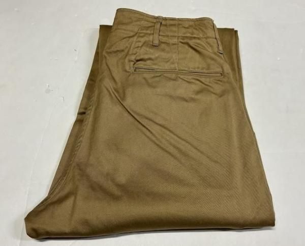 COLIMBO Overland Campaign Trousers 43タイプカーキ・チノトラウザー
