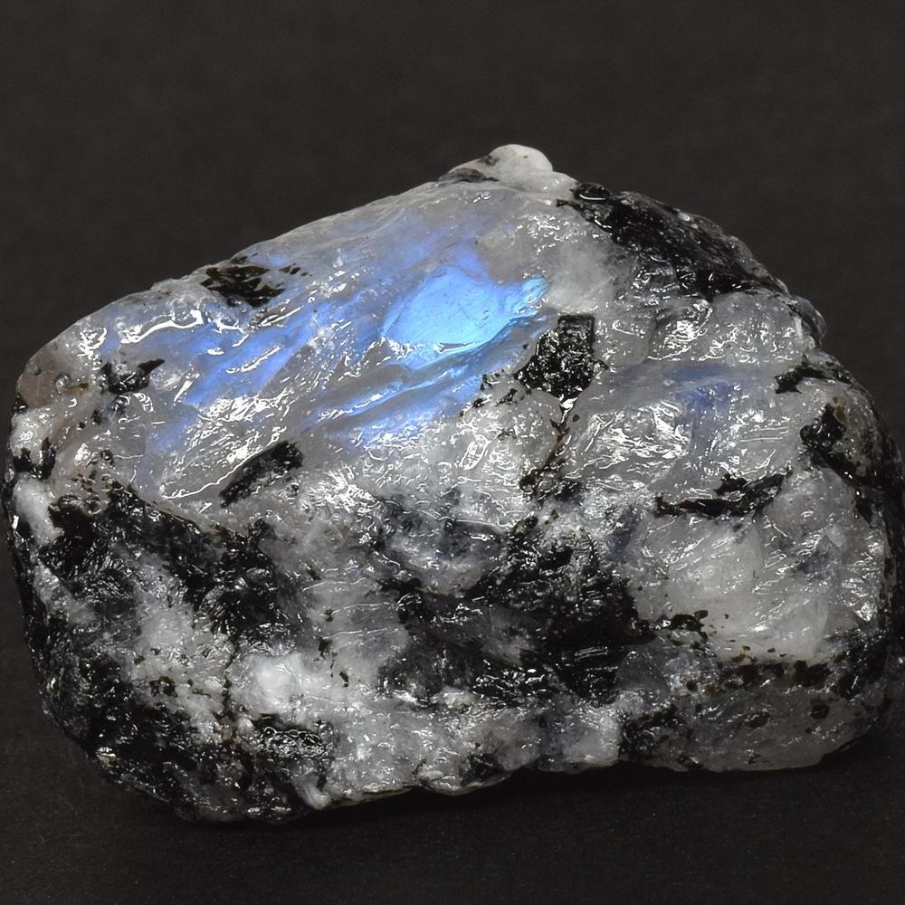 ホワイトラブラドライト 原石 28x21x15mm 12.6g #NM161 - プレミアム