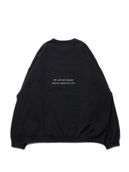 COOTIE (クーティー) Embroidery Crewneck Sweatshirt (COOTIE LOGO