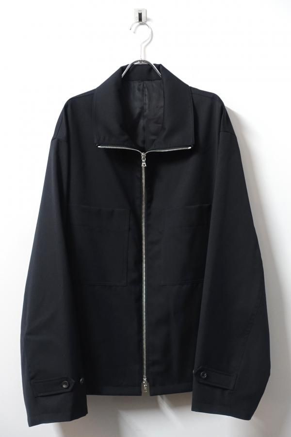 ssstein(シュタイン)/DRIZZLER ZIP UP JACKET/BLACK 通販 取り扱い