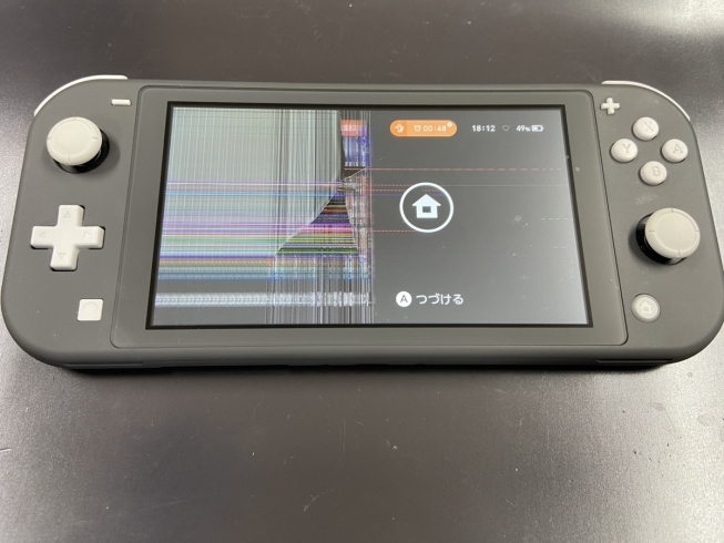 画面の表示がおかしい【Switch Lite】 | スマートクリア 千歳店の
