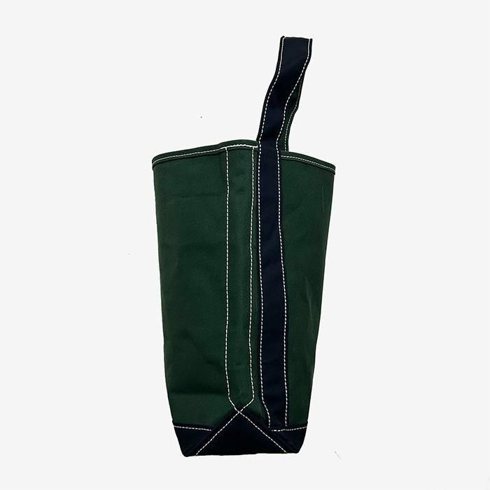 TEMBEA | BAGUETTE TOTE | FOREST-GREEN / OX-BLUE