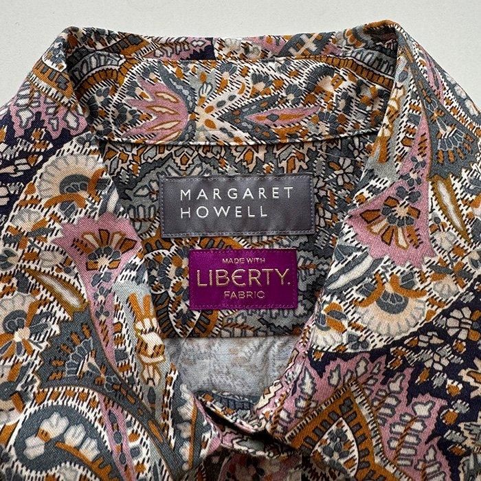 MARGARET HOWELL | WOMEN | LIBERTY ARCHIVE COTTON | DARK BLUE