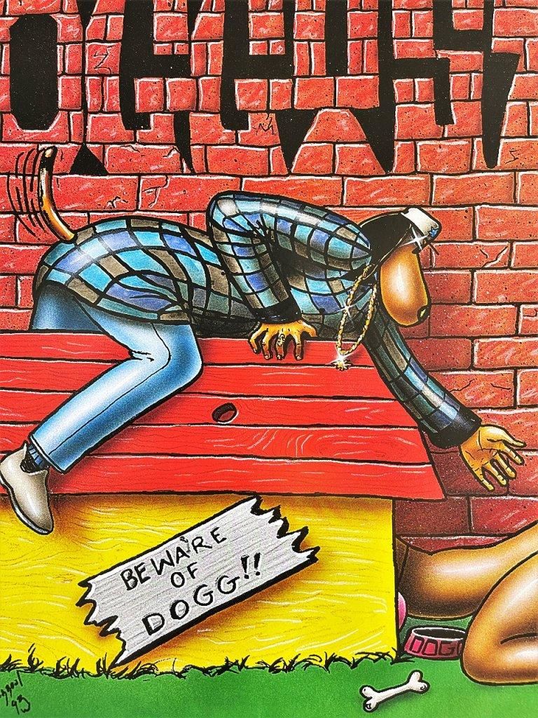 SNOOP DOGG ”DOGGY STYLE” 額入りポスター - アンティーク、ビンテージ