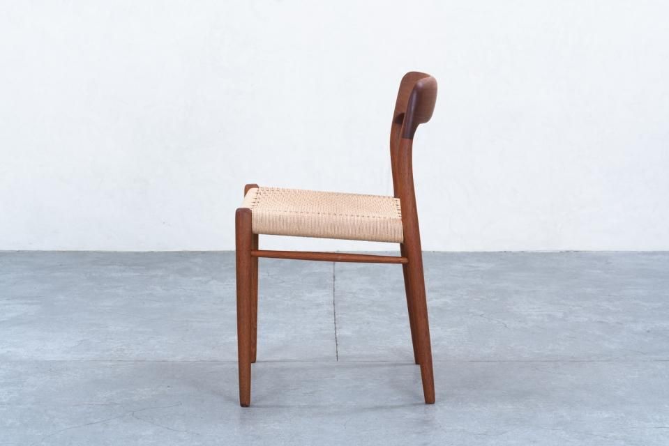 Niels O Moller model.75 ダイニングチェア チーク | 北欧家具 haluta