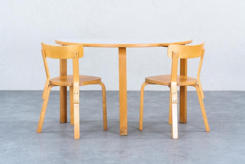 半円テーブル ビーチ | 北欧家具 haluta (ハルタ)