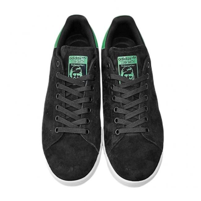 ADIDAS SKATEBOARDING STAN SMITH ADV / BLACK/GREEN/WHITE