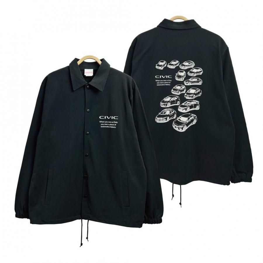 長袖 ホンダ 2402HD41-57 (H32-181) HONDA CIVIC HISTORY コットン