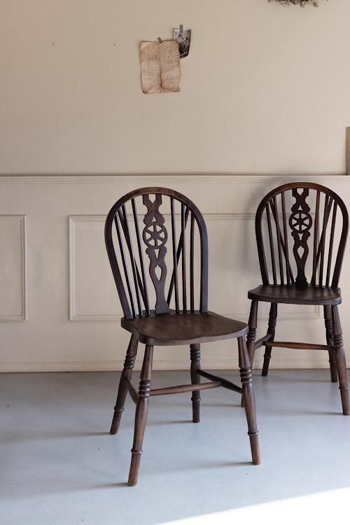 ホイールバックチェア | フランスアンティーク家具 antiques ruan