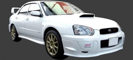 インプレッサ】 GDB・H14/11～H17/5 WRX-STI 用 エアロフロントリップ