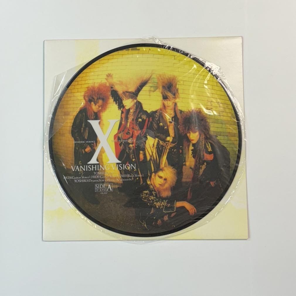 X JAPAN エックス ピクチャー盤レコード VANISHING VISION 5000枚限定