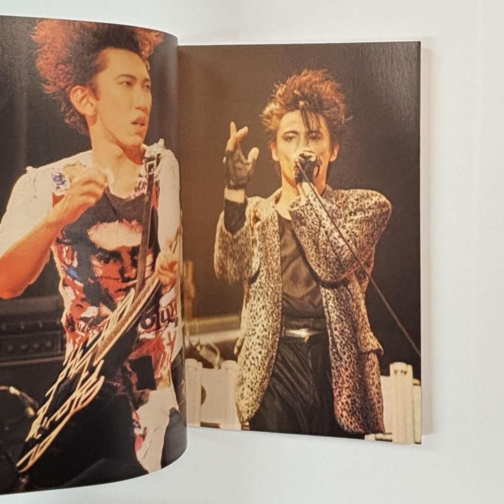 BOOWY 写真集 BOOWY B to Y There's no beginning and the ends 2002年