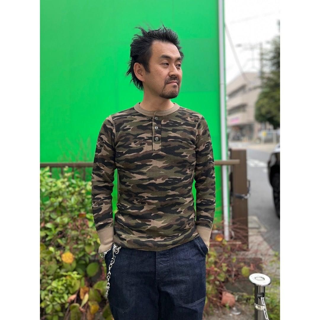 JELADO(ジェラード) Mega Thermal Henley Neck (メガサーマル ヘンリー