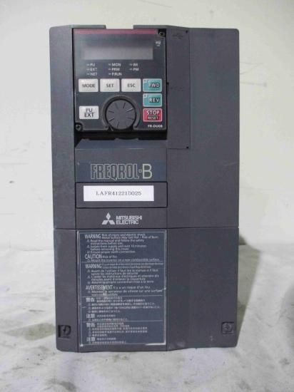 中古 MITSUBISHI INVERTER FR-B-3700 インバータ 3.7kW 400V