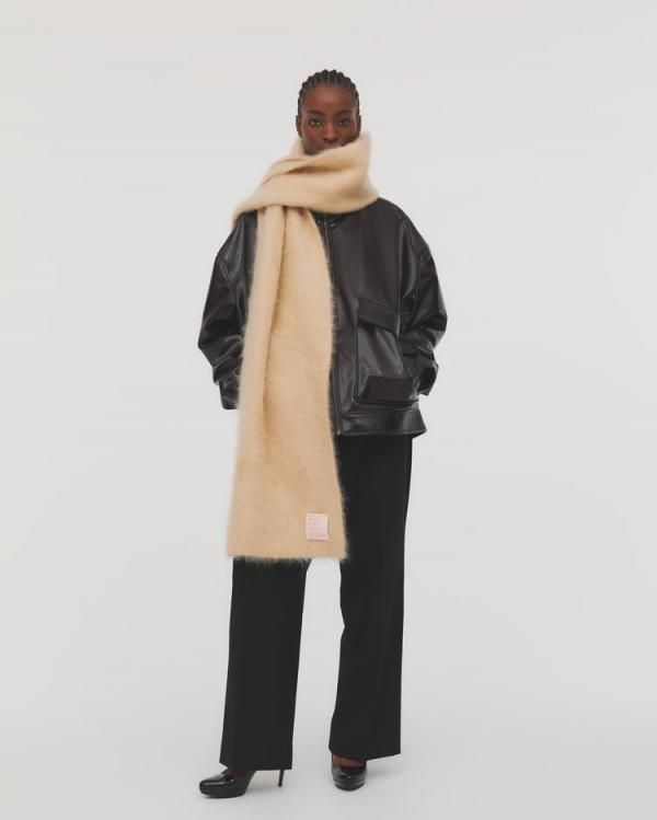 MUFFLER L (Camel) - ieefar(イーファー) | Official Online Shop