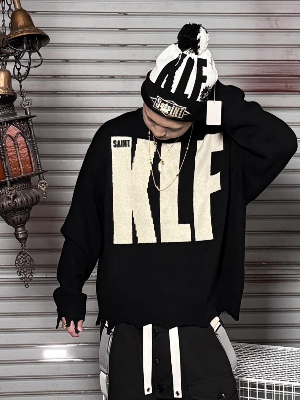 SAINT Mxxxxxx KLF ｜KLF_CREW NECK KNIT / KLF｜2025秋冬 【10.25(土