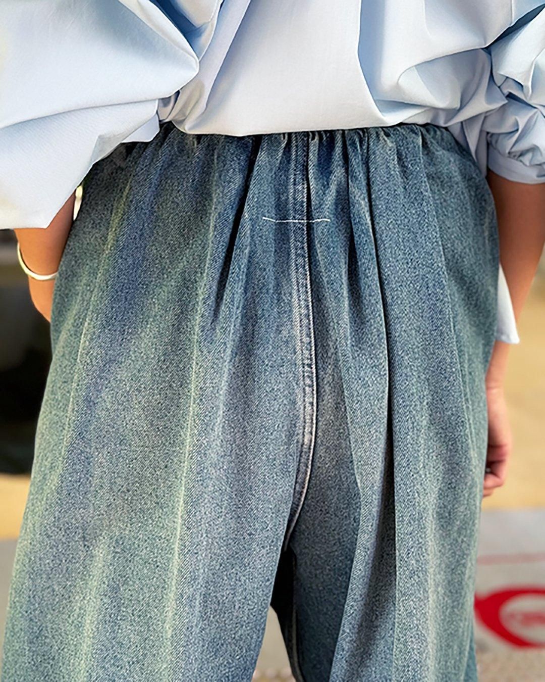 MM6 MAISON MARGIELA｜WIDE DENIM｜BLUE｜2024秋冬｜正規 通販 S.CURVE