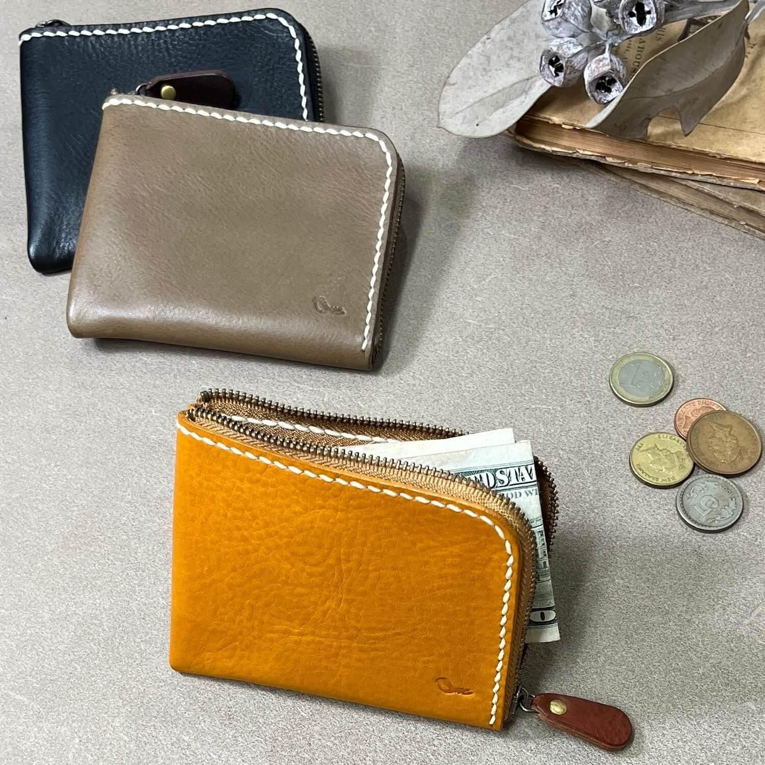 smart wallet - one｜handiworks Leather - 革小物のお店 -