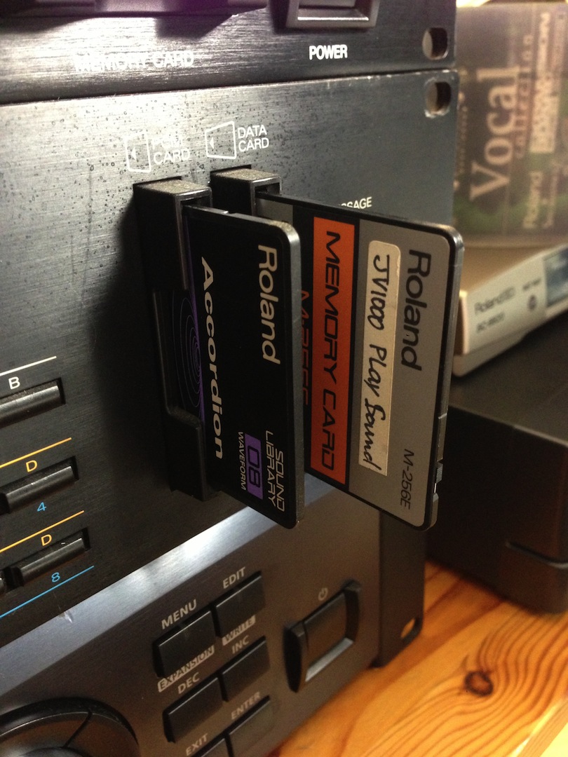 ローランドの歴代音源モジュール、SC-88Pro、XV-3080、JD-990、INTEGRA