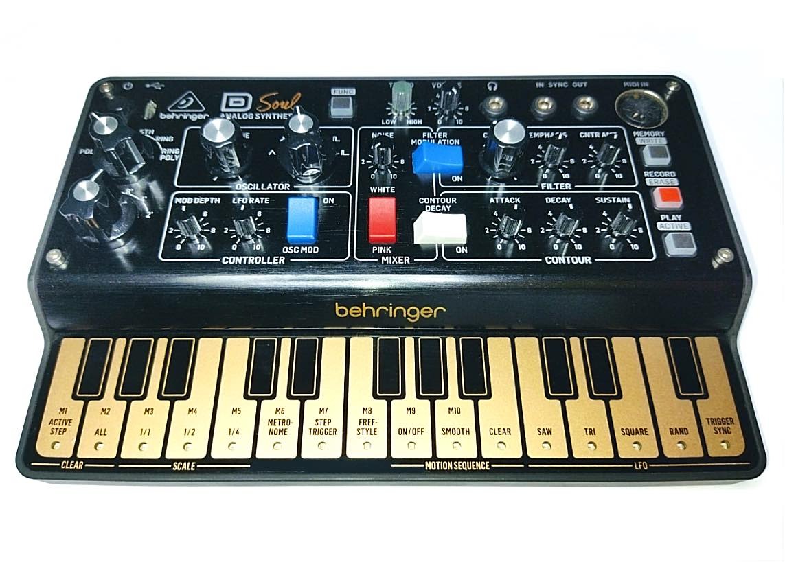 Behringer ” Model D Soul ” | Mini Moogの回路をベースにした超