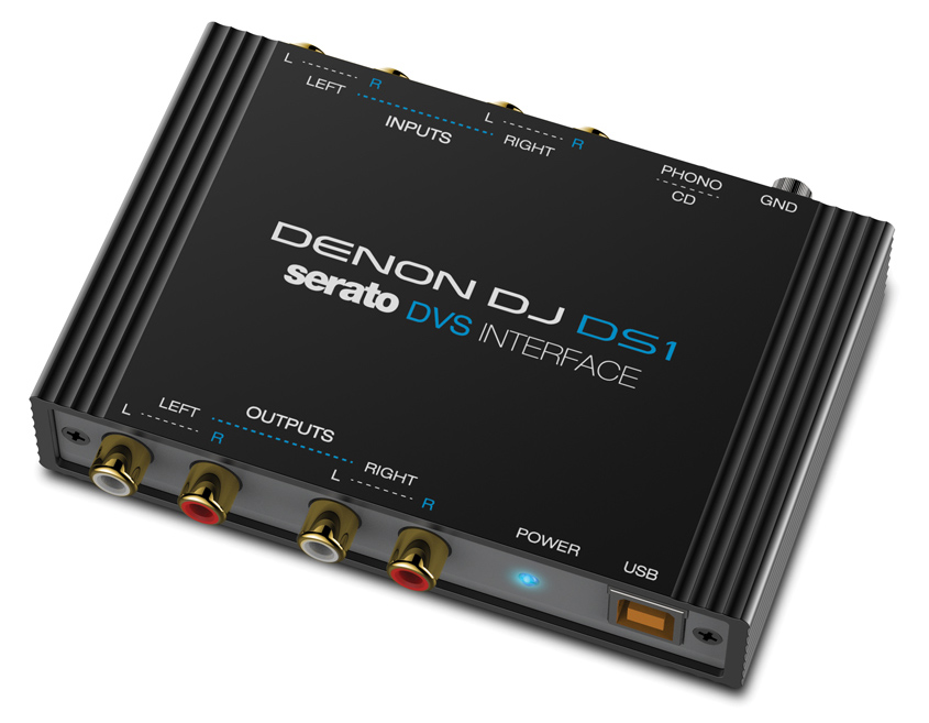 DENON DJ DS1発表！なんと低価格なSerato DVS 用インターフェースが