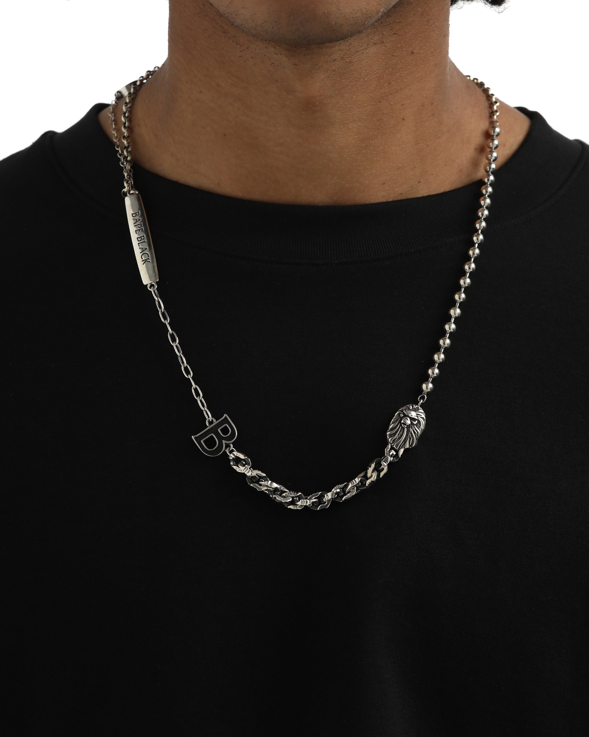 BAPE BLACK Ape head chain necklace | Bape official website – INT