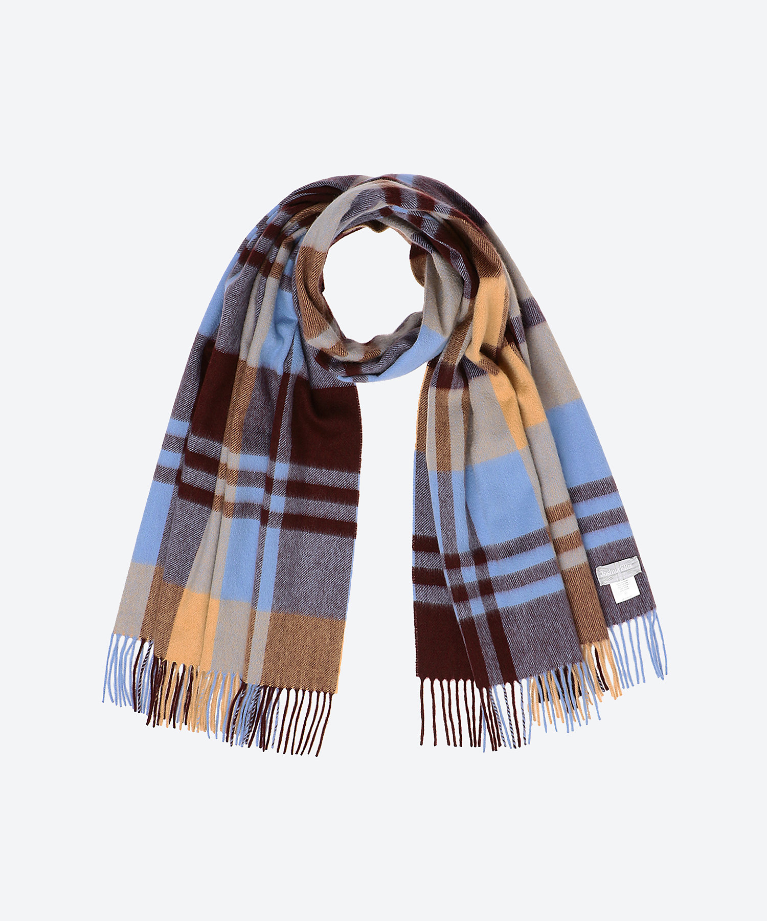 Primary Black Watch カシミヤチェックストール