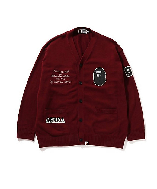 カーディガン BAPE KNIT CARDIGAN 1K30－120